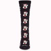 Memoi Maneki-Neko Bamboo Blend Crew Socks Black 9-11 - 2 of 4