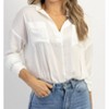 Women's LA BELLA VITA POCKET BLOUSE - MIOU MUSE - 2 of 4