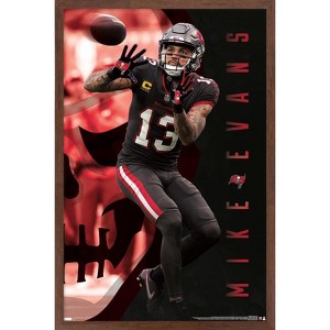 Trends International NFL Tampa Bay Buccaneers - Mike Evans 22 Framed Wall Poster Prints - 1 of 4