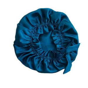 100% Silk Double Layer Long Tie Caps - 1 of 2