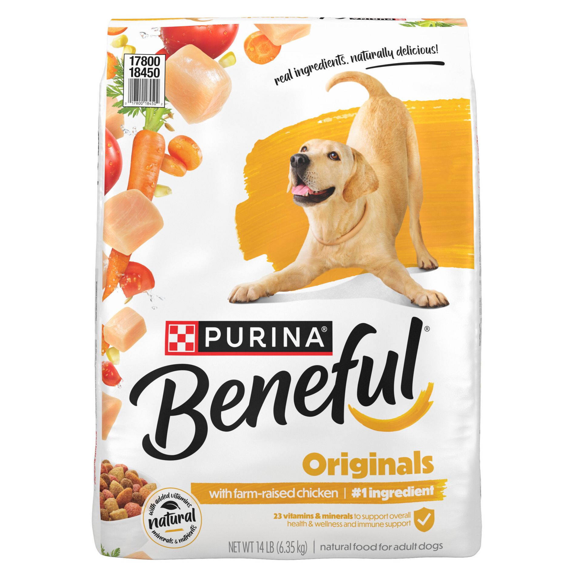 Purina Beneful Originals with Real Chicken Adult Dry Dog Food - 14lbs