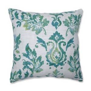 Vanessa Isle Water Mini Square Throw Pillow Green - Pillow Perfect, Green Blue