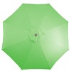 Northlight 7.5' Outdoor Patio Market Umbrella with Hand Crank - Lime Green - 3 of 4