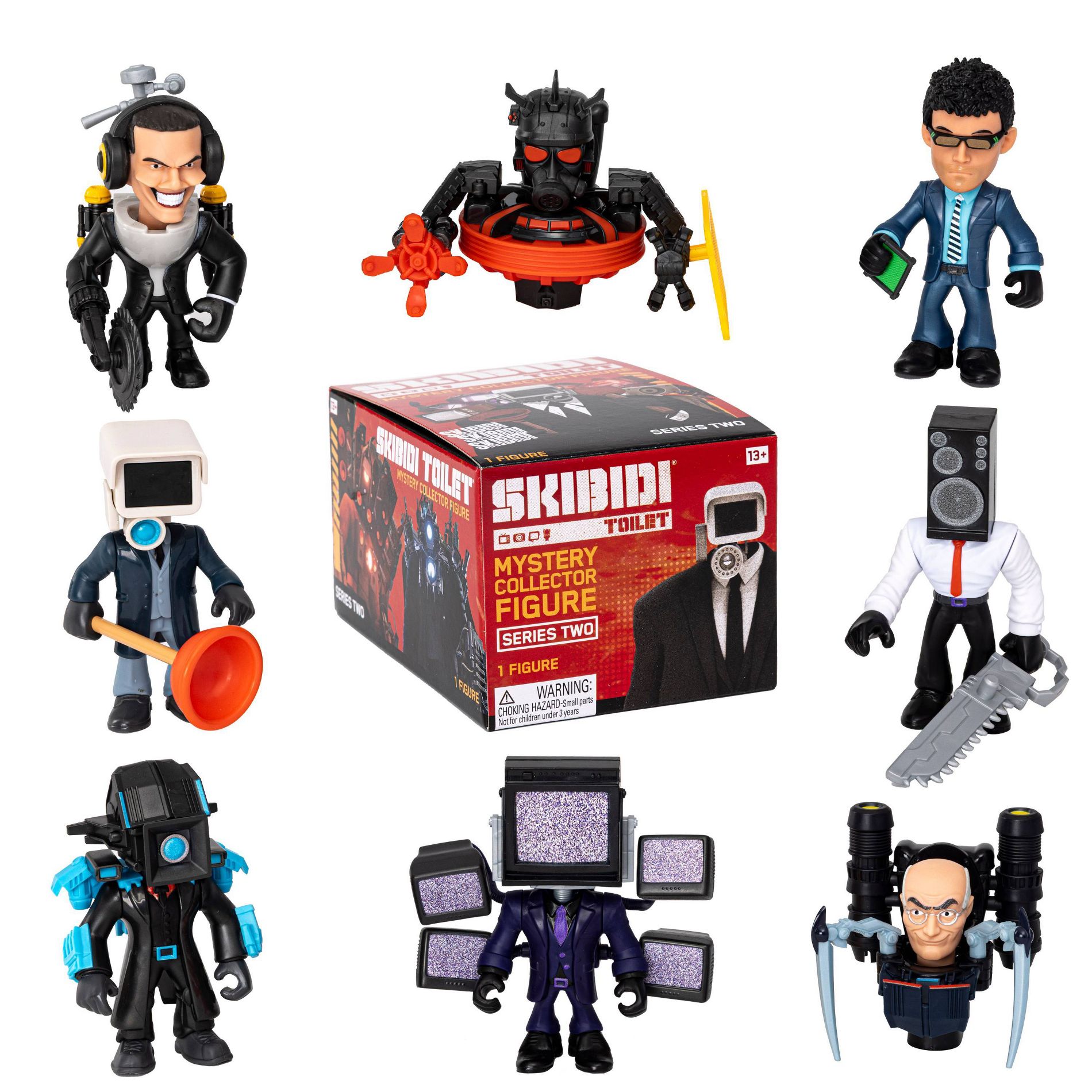 Skibidi Toilet Skibidi Mystery Collector Action Figures