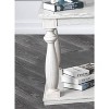 NicBex Rustic Antique Coffee Table with Plank Style Tabletop & Column Turned Legs,Rectangular Center Table for Living Room - 4 of 4