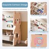BABYYER Kids Toy Storage Organizer, 2 Tier Bookshelf with 12 Bins, Children's Toy Shelf for Playroom, Bedroom, Nursery, Living Room - 2 of 4
