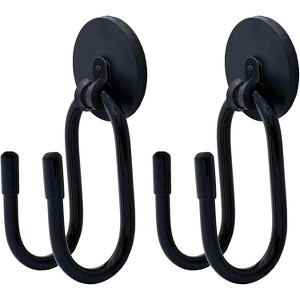 LunaLulinlk 2/PK Magnetic Hooks, Strong Magnet Hooks Magnetic Hanger No Scratches to The Surface - 1 of 4