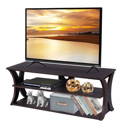 Costway 3-Tier TV Stand Entertainment Center Media Console Furniture Storage Cabinet