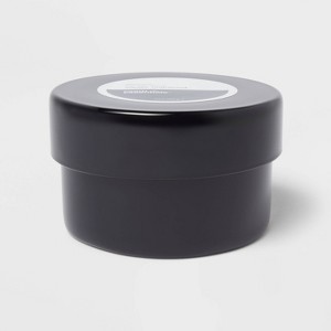 3-Wick Glass Jar Candle with Lid Vanilla Teakwood 11.5oz - Room Essentials™ - 1 of 3