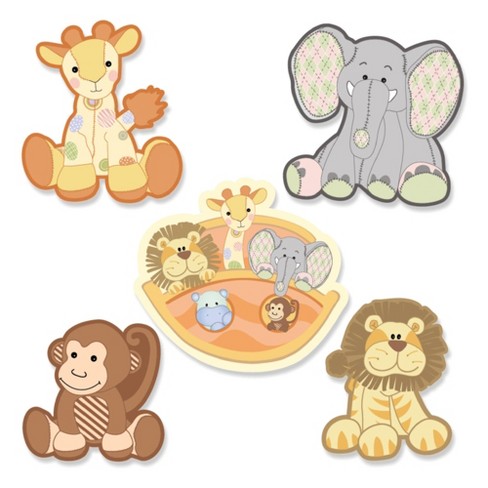 Big Dot Of Happiness Noah's Ark - Diy Shaped Baby Shower Or Birthday Party  Cut-outs - 24 Count : Target