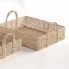 Plum & Post Juliet Abaca Nesting Rectangular Trays, Natural, Set of 2 - 2 of 4