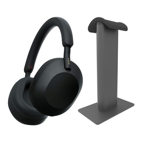 オーディオ機器 ヘッドフォン Sony WH-1000XM5 Wireless Over-Ear Noise Canceling Headphones with Kanto H2 Universal Steel Headphone Stand オーディオ機器 ヘッドフォン Sony WH-1000XM5 Wireless Over-Ear Noise Canceling Headphones with Kanto H2 Universal Steel Headphone Stand