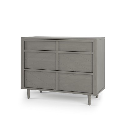 Child Craft Surrey Hill 3 Drawer Dresser for Nursery or Bedroom, Anti-Tip Kit Included to Prevent Tipping, Non-Toxic, Baby Safe Finish