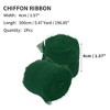 Unique Bargains Ribbon for Crafts Wrapping Christmas Decorative Polyester 196.85"x1.57" 2 Pcs - 2 of 4