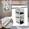 Unique Bargains 3-Shelf Closet Hanging Organizer with Magic Tapes - 4 of 4