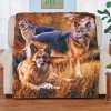Collections Etc Dog Breed Fleece Throw - 2 of 3