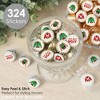 Big Dot of Happiness Ugly Sweater - Holiday and Christmas Party Small Round Candy Stickers - Party Favor Labels - 324 Count - 2 of 4