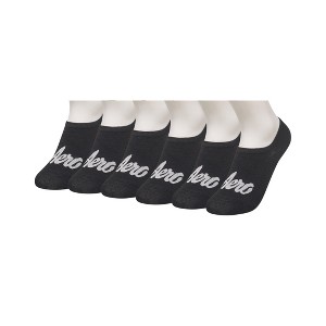Aeropostale Women's High Cut Liner Socks - 6 Pack - 1 of 4