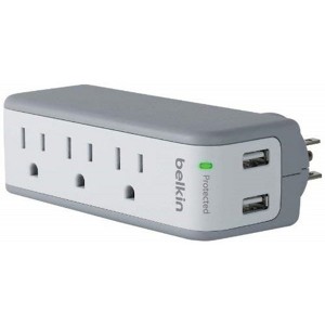 Belkin SurgePlus USB Swivel Surge Protector and Charger BST300 - 1 of 4