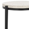 Baker Drink Table - ACC3721A - White Terrazzo - Safavieh - 3 of 4