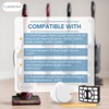 Nispira 2 HEPA & 2 Foam Filter Replacement Set for Shark Upright Vacuums UV650, UV725, ZU560 Series, ZD400 Series, Parts XFFK560 & XHEPA560, 1 Set - 3 of 4