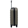 vidaXL Hardcase Trolley Anthracite ABS - 3 of 4