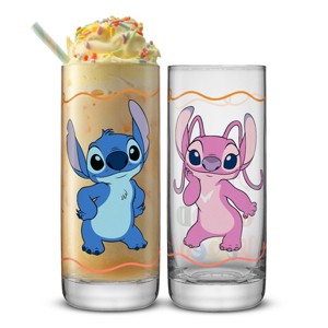 Lilo & Stitch Good Times Tall Glass, 13oz set of 2 - 1 of 4