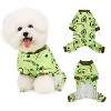 Dog Pajamas Soft Warm VELVET Jumpsuit Cute Animal and Fruit Pet Clothes - 2 of 4