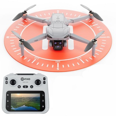 Contixo F23 GPS Drone with HD Camera, 4.3" Screen Remote, 2 x 23 Min Flight, Follow Me, Waypoint, Orbit & Selfie Modes
