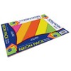 UCreate® Poster Board, 5 Assorted Colors, Neon, 11" x 14", 5 Sheets Per Pack, 6 Packs - 4 of 4