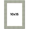 PosterPalooza | Photo Size Sculpted Blue Picture Frame - UV Acrylic, Foam Board Backing, Hanging Hardware - 2 of 4