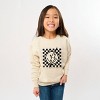 The Juniper Shop SmileyWorld Checkered Lightning Distressed Youth Sweatshirt - 3 of 4