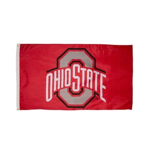 Evergreen Ohio State University 3' x 5' Indoor Outdoor Flag for Home Apartment Dorm Rooms - 1 of 4