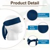Unique Bargains Polyester Elastic Running Sports Workout Head Ties Sweatbands 3 Pcs - 3 of 3