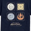 Men's - Avatar: The Last Airbender - Nations Symbols Short Sleeve Graphic T-Shirt - 2 of 4