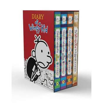 Diary of a Wimpy Kid: Diary of a Wimpy Kid Box of Books (Books 1