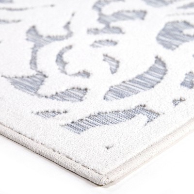 Ladybird Natural Blue High Low Indoor Outdoor Rug