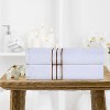 Premium Cotton Solid Plush Heavyweight Hotel Luxury Towel Set by Blue Nile Mills - 2 of 4