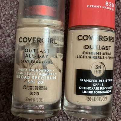 covergirl 3 in 1 foundation swatches 832