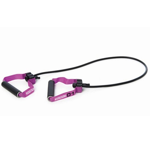 Escape Fitness Lightweight Multi Function Elastic Power 01 Tubes For Conditioning Flexibility And Cardio Pink Target