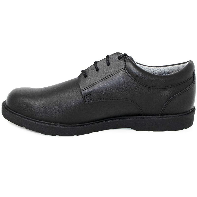 School Issue Boy's Scholar Dress Oxford Shoe, Black 9, MED, 3 of 8