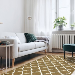 Sussexhome Beatrice Collection Indoor Extra Soft Area Rug - 1 of 4