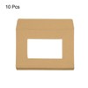 Unique Bargains Mailing Statement Photos Catalogs Full Face Window Clear Double Sided Envelopes - 3 of 4