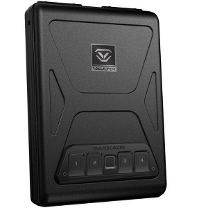 Vaultek Barikade Series 1 Compact Biometric Safe | Protect and Store Your Valuables | Get Quick Access with Smart Sense Keypad | Rugged and Portable - 1 of 4
