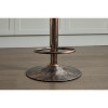 CIPACHO Set of 2 Rattan Bar Stool, 360 Swivel Bar Chair, Counter Height Chair with Footrest for Kitchen, Dining Room - 3 of 4