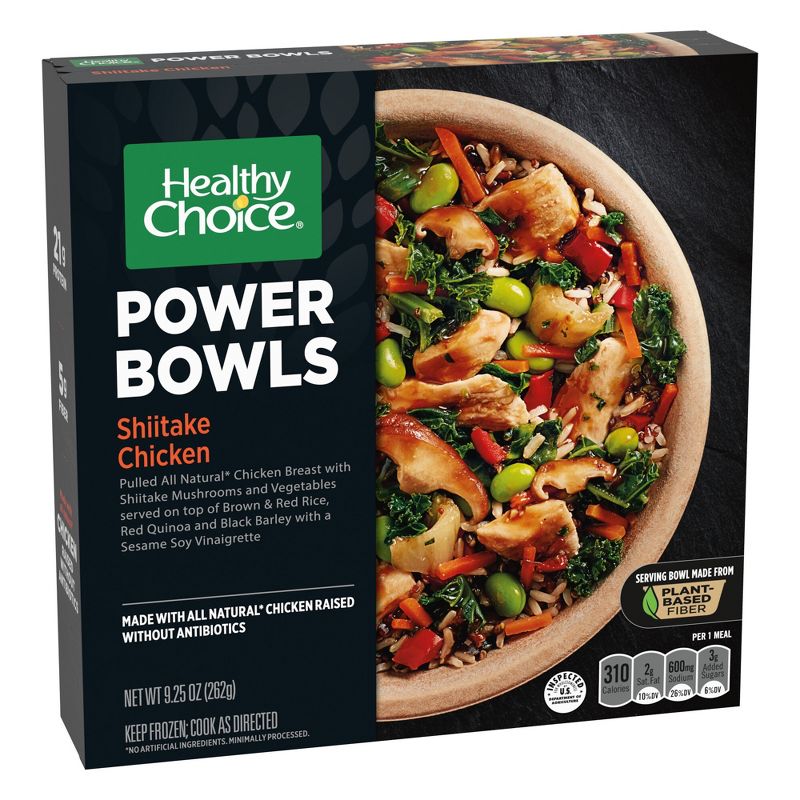 Healthy Choice Power Bowls Frozen Shiitake Chicken - 9.25oz, 3 of 5