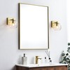 Elegant Lighting Foster 1 light Chrome and Clear Bath Sconce - 2 of 4