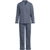 Lands' End Men's Long Sleeve Essential Pajama Set - 3 of 3