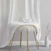 HLC.ME Sawyer Premium Luxurious Lush Velvet Soft Light Filtering Grommet Window Drapery Curtains - Set of 2 - 3 of 4