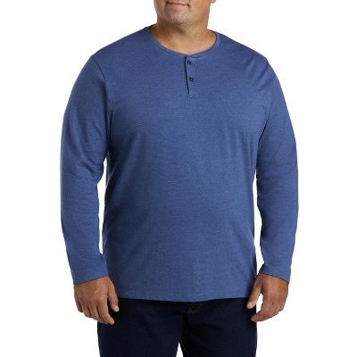 Essentials Mens Big & Tall Long-Sleeve Pocket Oxford Shirt fit by DXL 